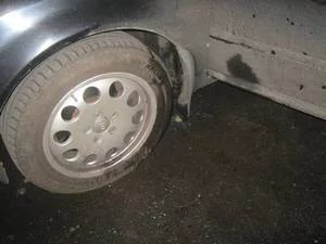 Горел автомобиль