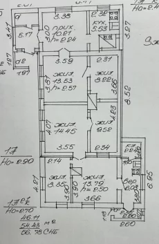 Дом 100 кв.м. с удобствами и коммуникациями