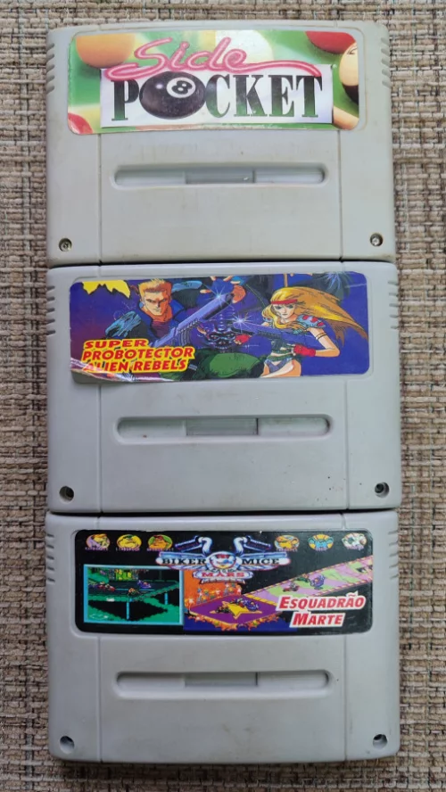 Картриджи с играми для приставки SNES