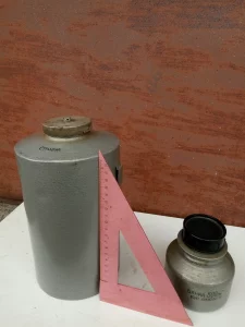 Емкости алюминиевые, герметичные, б/у