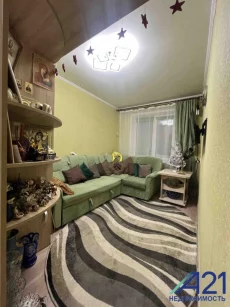 Двухкомнатная квартира с косметическим ремонтом