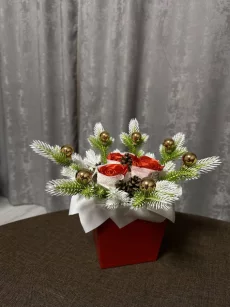 Новогодние букеты