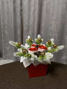 Новогодние букеты