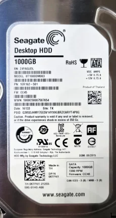Жесткий диск 1000 ГБ