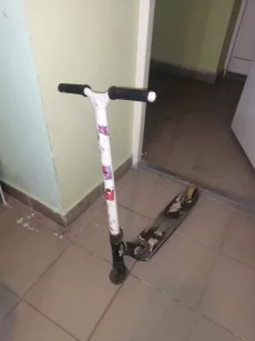 Велосипед и самокат