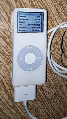 Apple iPod nano 1st Generation белый (2 GB) A1137