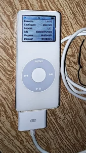 Apple iPod nano 1st Generation белый (2 GB) A1137