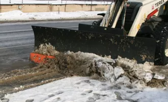 Бобруйский район в поле зрения Госконтроля из-за снежных отвалов на дорогах