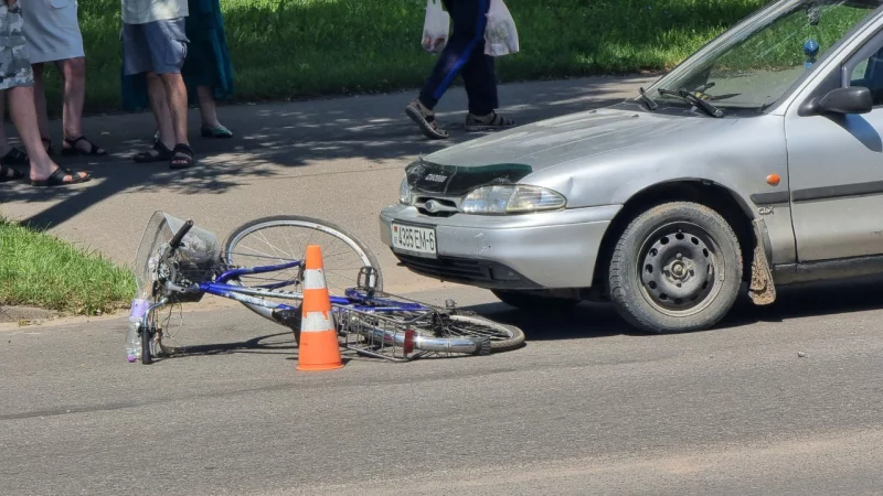 ДТП с велосипедом на ул. Орджоникидзе