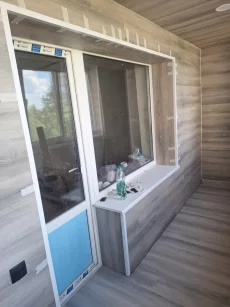 Отделка болкона,