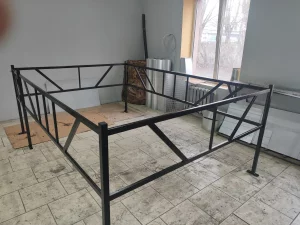 Изготовление оград из профильной трубы