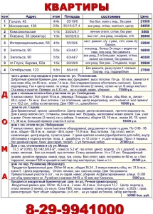 3-комн. квартира в кирп. доме по ул.Энгельса с видом на городской парк