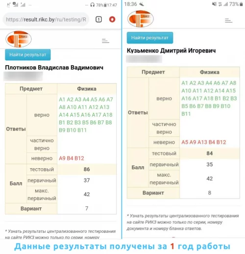 Репетитор по физике / Подготовка к ЦТ