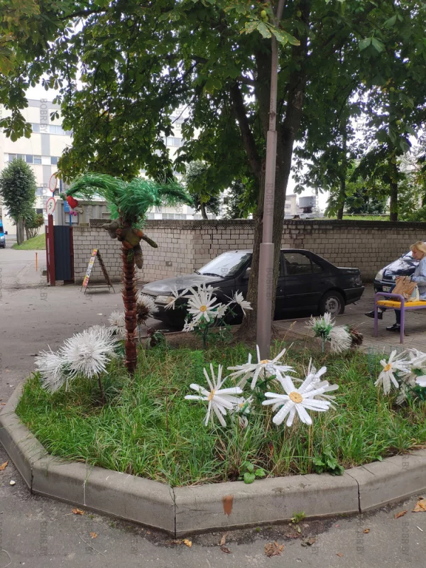 Красивый бобруйский двор.
