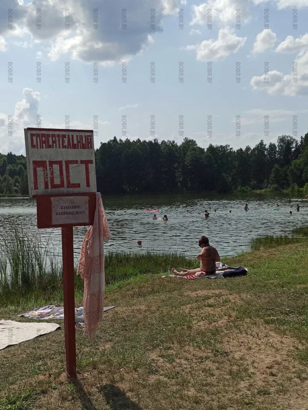 Купание запрещено