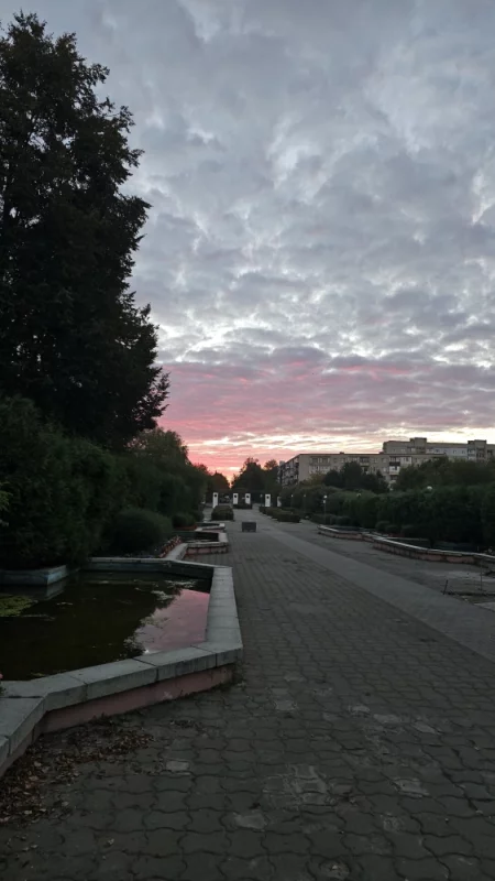 Красивый рассвет
