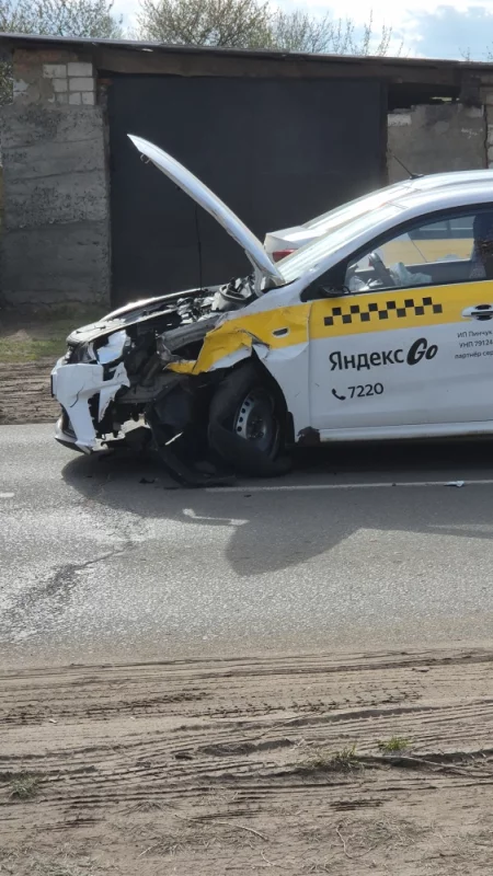 Авария с участием мотоциклиста