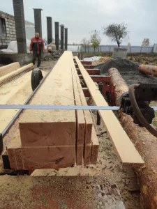 Мобильная пилорама услуги