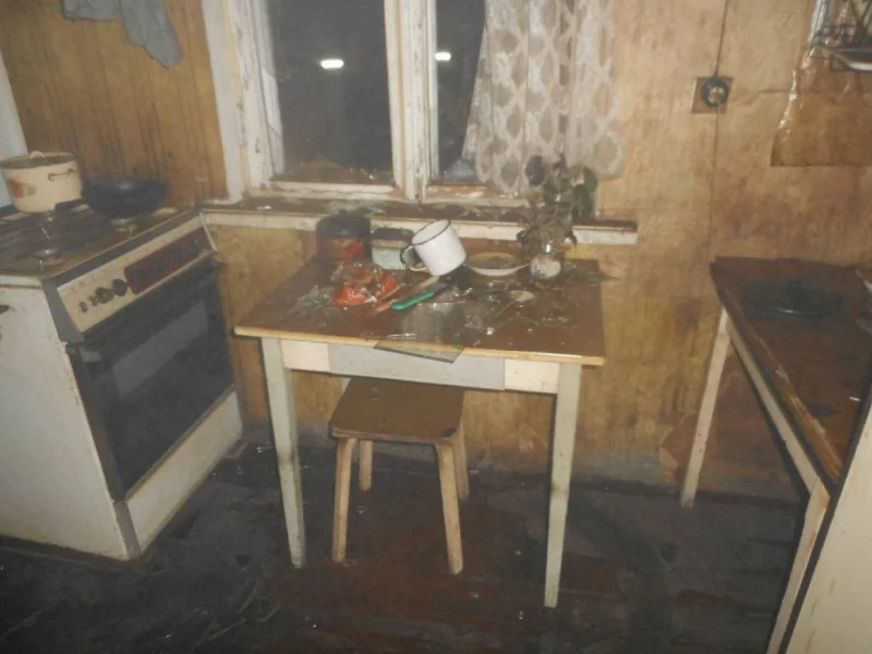 При пожаре на улице Профсоюзов погиб человек