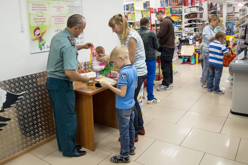 В «Бусліке» проходит акция «В центре внимания – дети!»