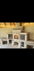 Кирпич гладкий, колотый. Плитка, Т-блок