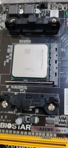 Материнская плата FM2+ с кулером