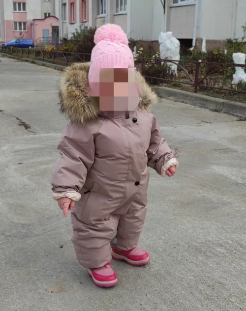 Детский комбинезон зимний