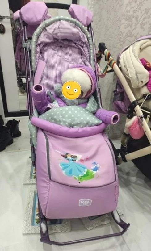 Санки-коляска