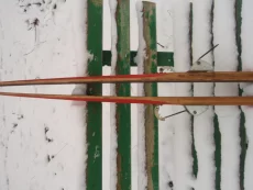 Лыжи беговые с жестким креплением