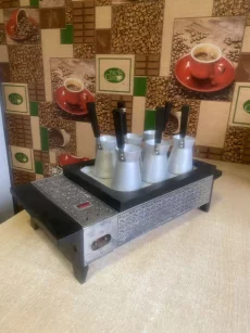 Кофеварка для кофе на песке 80 рублей