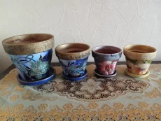 Керамические горшки, кашпо для цветов
