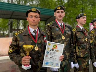 Ученики бобруйской СШ №27 представят область в финале военно–патриотической игры «Орленок»