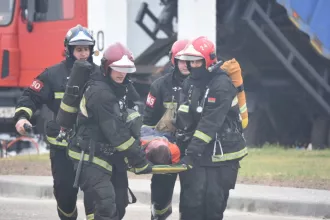 На Бобруйской ТЭЦ-1 проверили готовность к аварийным ситуациям