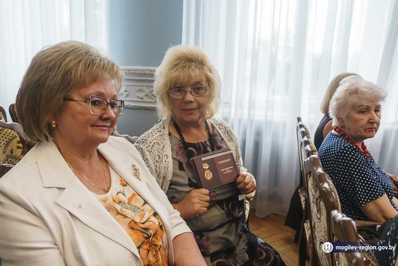 Председатель Бобруйского райсовета ветеранов награждена нагрудным знаком «За заслуги»
