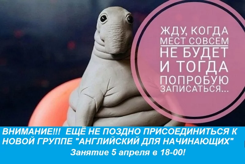 Не откладывайте задуманное на завтра!