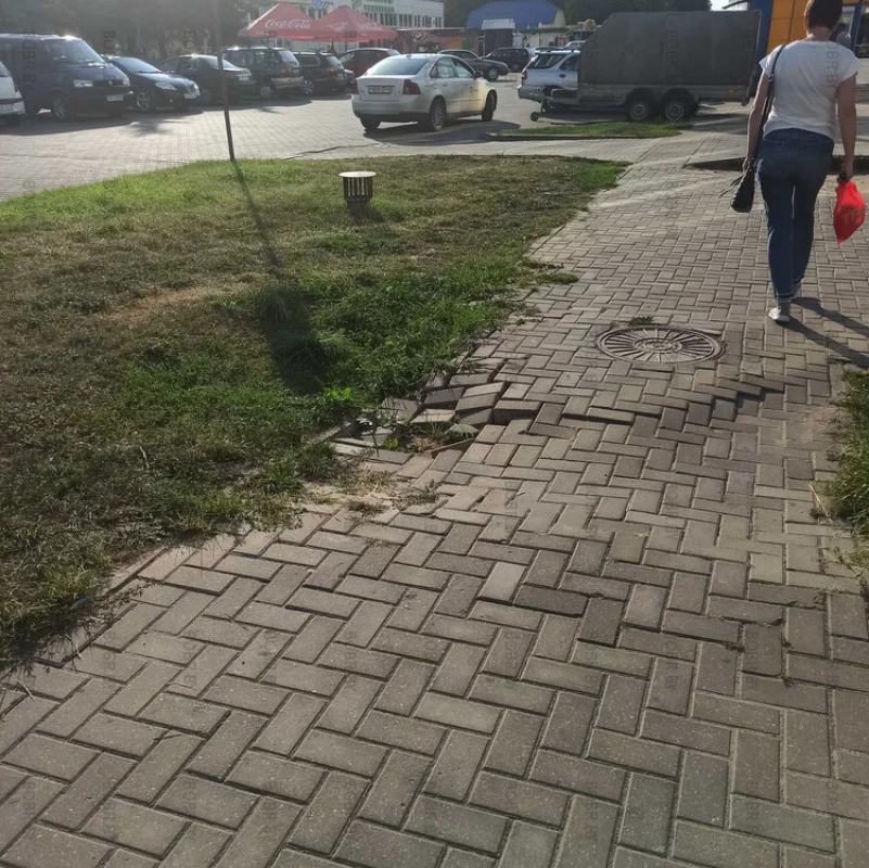 Красота на площади