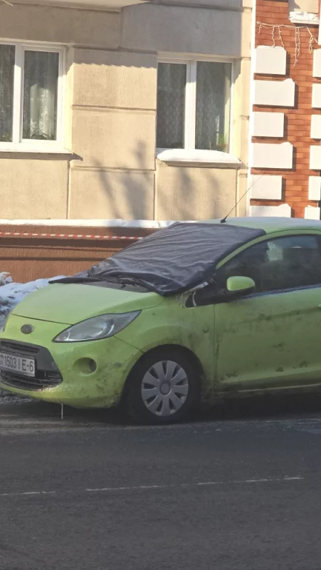 Лайфхак для водителей, смотрите Что можно сделать чтобы избежать наледи На лобовом стекле автомобиля.