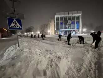 Бобруйск объединился перед лицом непогоды
