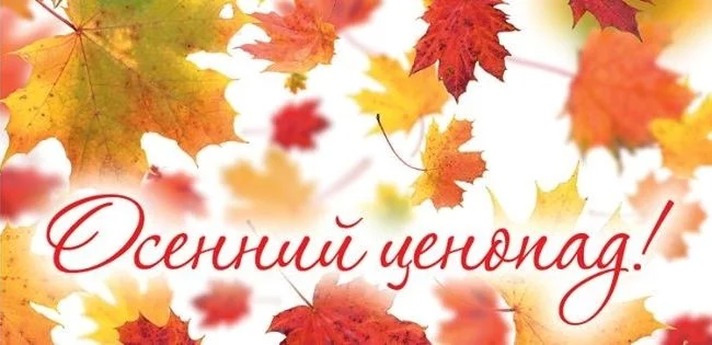 ОСЕННИЙ ЦЕНОПАД в «УНИВЕРМАГе»: 5, 6, 7 ноября СКИДКИ на ВСЕ товары, кроме продовольственных
