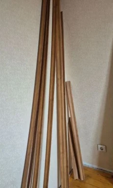 Плинтус ПВХ б/у