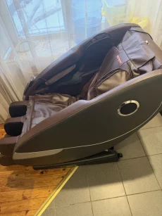 Массажное кресло VictoryFit VF-M98 (коричневый/серый)