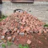 Отдам бой красного кирпича бесплатно, самовывоз
