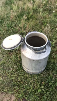 Продам бидон алюминиевый 40л