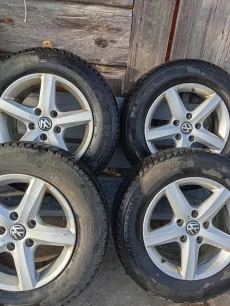 Зимняя резина на литых дисках