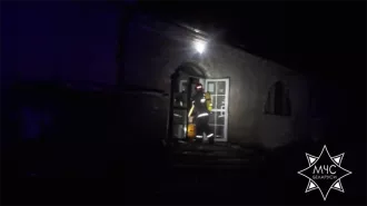 В Бобруйске ночью горел магазин