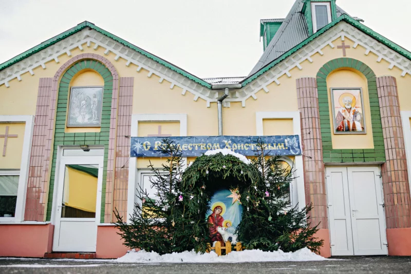 Николо-Софийская церковь в Бобруйске преобразилась к Рождеству. Фоторепортаж BOBR.BY