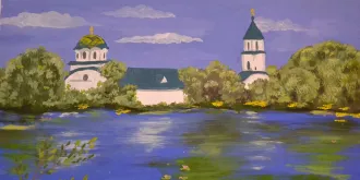 Юные художники Бобруйска показали «Красоту Божьего мира» в епархиальном конкурсе