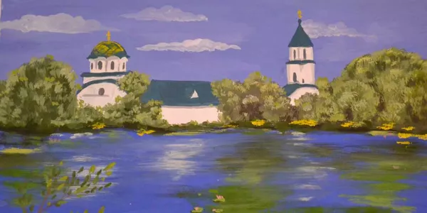 Юные художники Бобруйска показали «Красоту Божьего мира» в епархиальном конкурсе