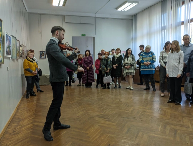 В Бобруйском художественном музее состоялась Творческая гостиная Зинаиды Павловны Ловицкой "Свята душы і майстэрства"