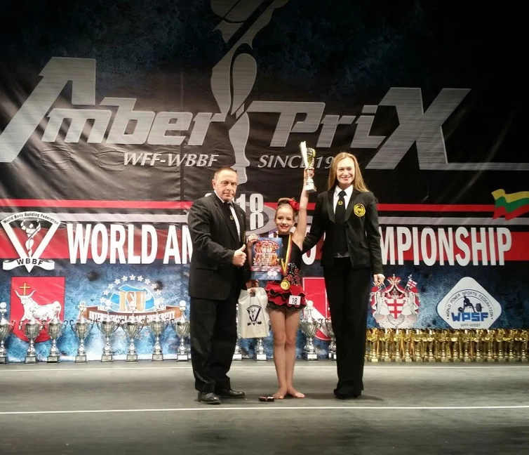 Бобруйчанка Самак Ульяна – первая чемпионка мира команды «Олимпия Fit-Kid Wff Belarus»